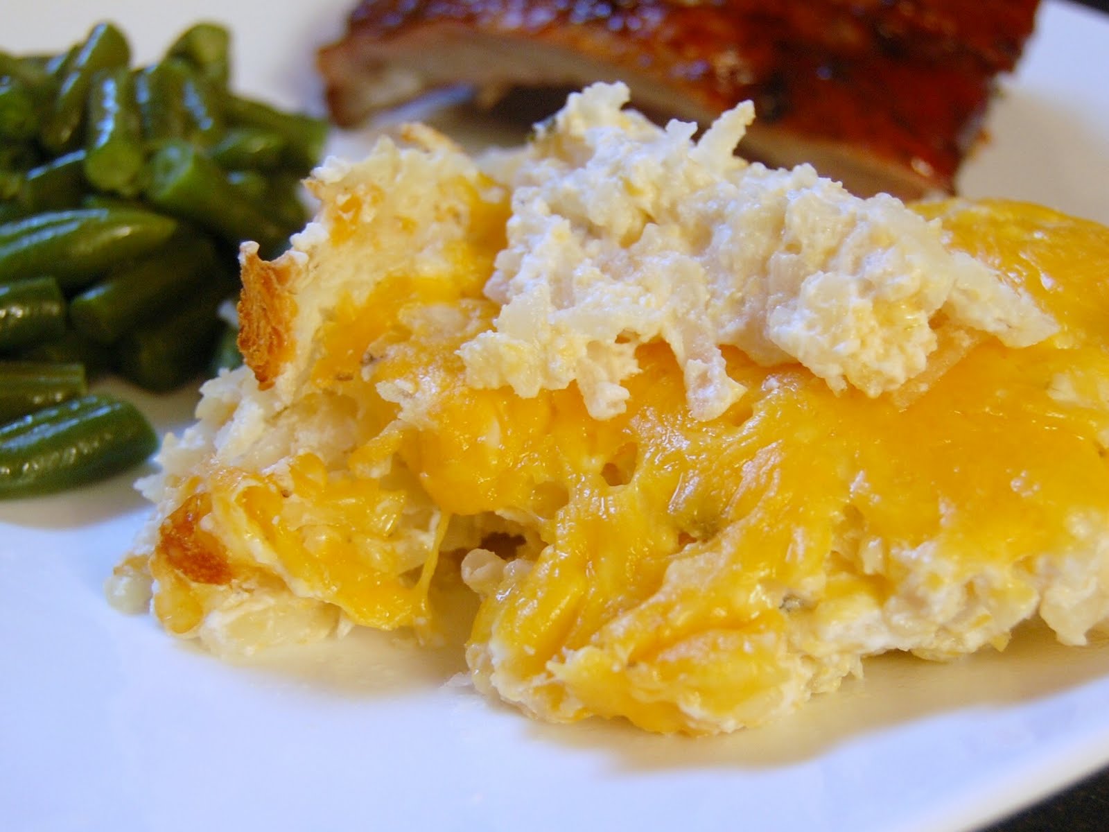 breakfast casserole with cream of mushroom soup and hash browns
